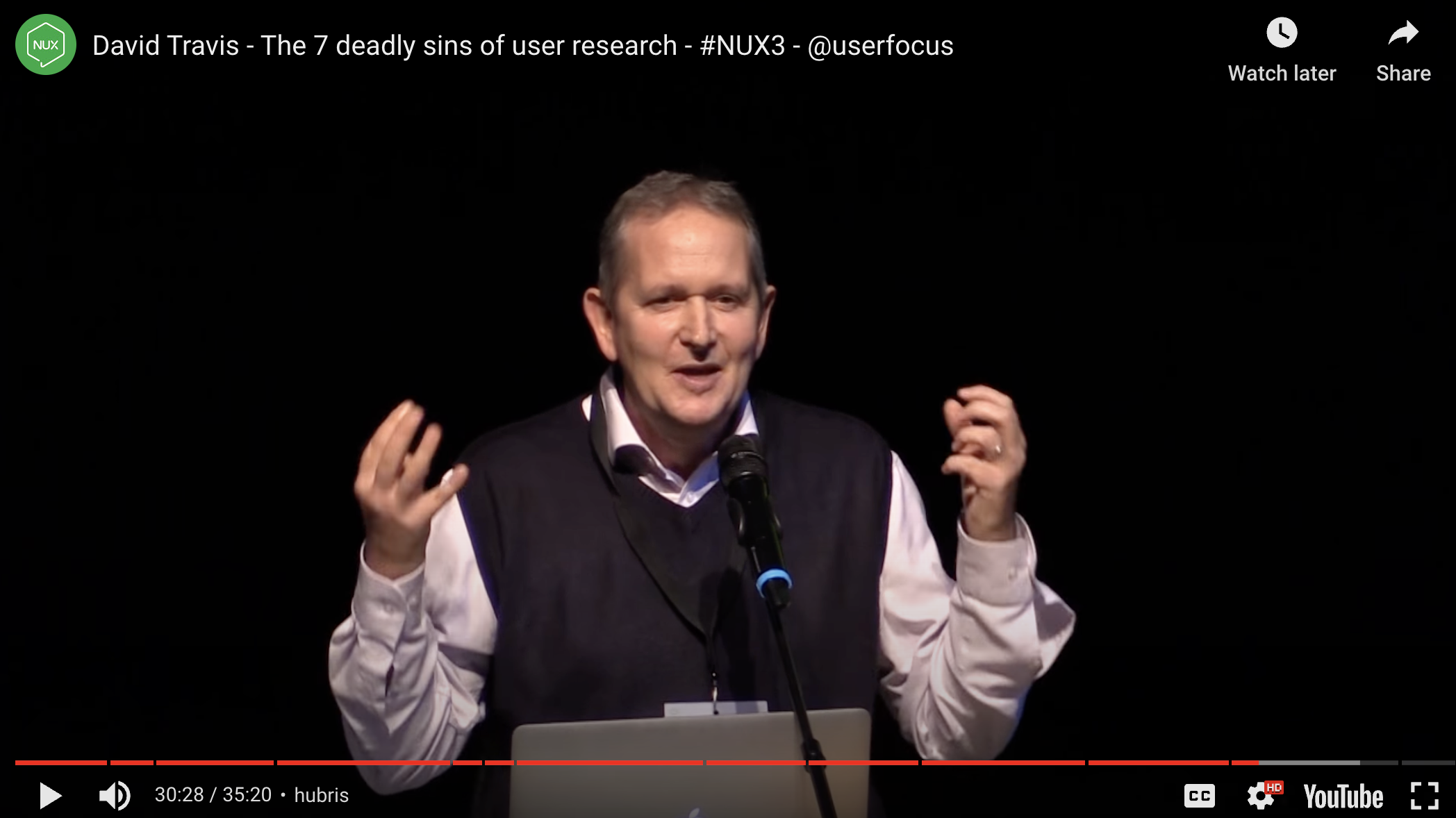 David Travis - 7 Deadly Sins of User Research